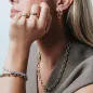 COLLANA MAGLIE BICOLORE ZIRCONI DONNA TI SENTO COLLANA MAGLIE BICOLORE ZIRCONI DONNA TI SENTO
