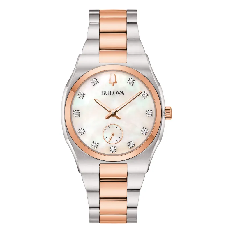 OROLOGIO LADY PICCOLI SECONDI BICOLORE DONNA BULOVA SURVEYOR OROLOGIO LADY PICCOLI SECONDI BICOLORE DONNA BULOVA SURVEYOR