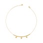 GIROCOLLO MICRO ANELLI CON 3 CUORI RUE DES MILLE GIROCOLLO MICRO ANELLI CON 3 CUORI RUE DES MILLE