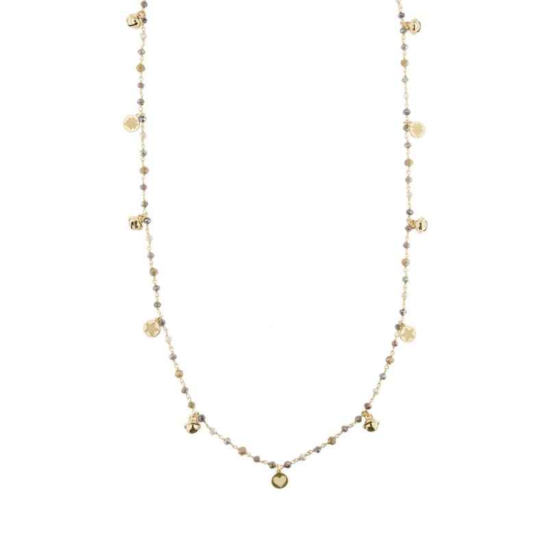 COLLANA INCATENATA PIETRE MISTE DONNA RUE DES MILLE COLLANA INCATENATA PIETRE MISTE DONNA RUE DES MILLE