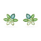 ORECCHINI A LOBO GEMA FIORE VERDE DONNA SWAROVSKI ORECCHINI A LOBO GEMA FIORE VERDE DONNA SWAROVSKI