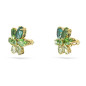 ORECCHINI A LOBO GEMA FIORE VERDE DONNA SWAROVSKI ORECCHINI A LOBO GEMA FIORE VERDE DONNA SWAROVSKI