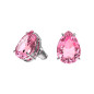 ORECCHINI TEARDROP ROSA DONNA SWAROVSKI GEMA ORECCHINI TEARDROP ROSA DONNA SWAROVSKI GEMA