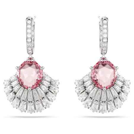 ORECCHINI IDYLLIA PENDENTI CONCHIGLIA ROSA SWAROVSKI