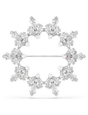 SPILLA IDYLLIA TAGLIO MISTO FIOCCO DI NEVE DONNA SWAROVSKI 
