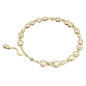 COLLANA BIANCA PLACCATA COLOR ORO DONNA SWAROVSKI COLLANA BIANCA PLACCATA COLOR ORO DONNA SWAROVSKI