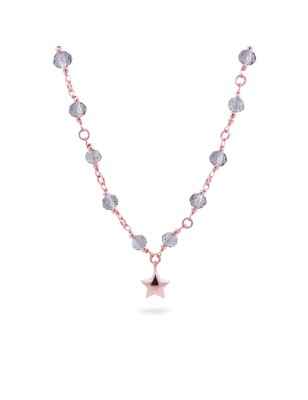 GIROCOLLO CRISTALLI E CIONDOLO STELLA RUE DES MILLE GR-015 M5 RUE DES MILLE