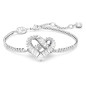 BRACCIALE MATRIX CUORE BIANCO DONNA SWAROVSKI BRACCIALE MATRIX CUORE BIANCO DONNA SWAROVSKI