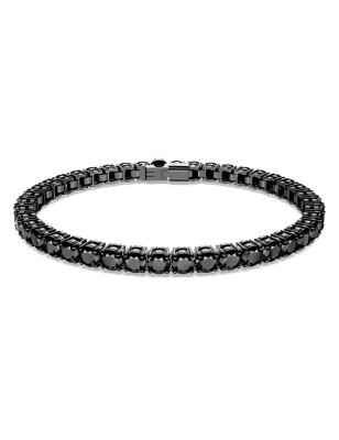 BRACCIALE MATRIX TENNIS NERO MIS. S DONNA SWAROVSKI 