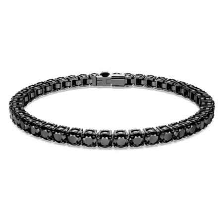 BRACCIALE MATRIX TENNIS NERO MIS. S DONNA SWAROVSKI 