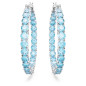 ORECCHINI A CERCHIO MATRIX BLU DONNA SWAROVSKI ORECCHINI A CERCHIO MATRIX BLU DONNA SWAROVSKI
