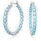 ORECCHINI A CERCHIO MATRIX BLU DONNA SWAROVSKI ORECCHINI A CERCHIO MATRIX BLU DONNA SWAROVSKI