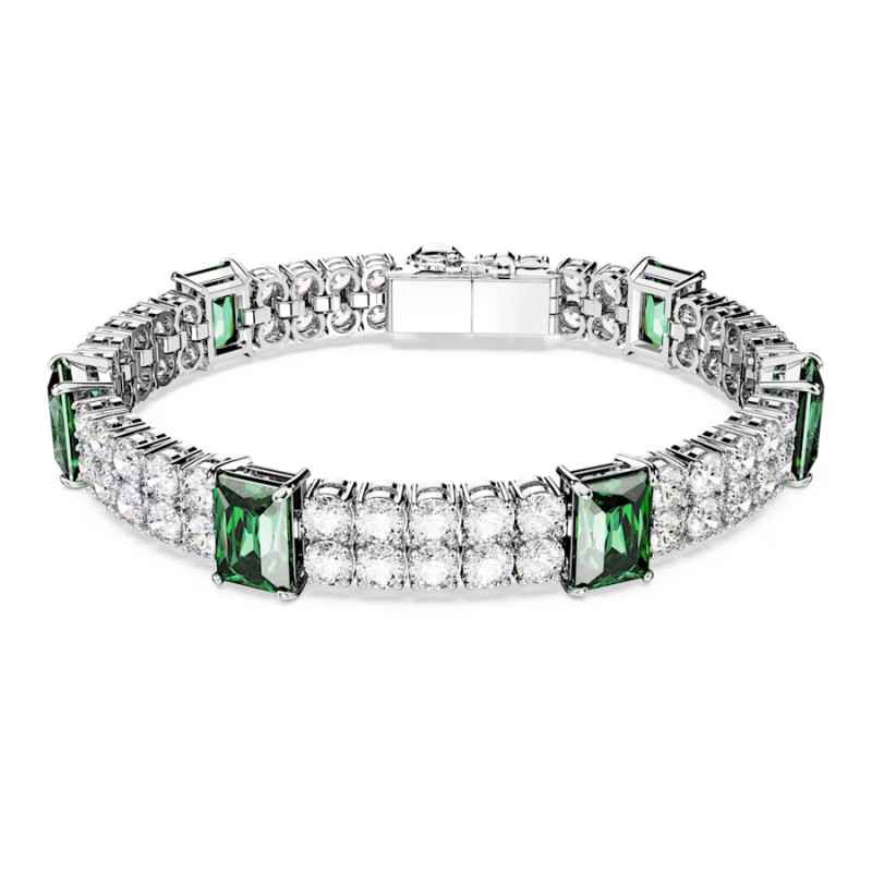 BRACCIALE MATRIX TENNIS VERDE MIS.M DONNA SWAROVSKI BRACCIALE MATRIX TENNIS VERDE MIS.M DONNA SWAROVSKI