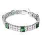 BRACCIALE MATRIX TENNIS VERDE MIS.M DONNA SWAROVSKI BRACCIALE MATRIX TENNIS VERDE MIS.M DONNA SWAROVSKI