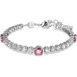 BRACCIALE TENNIS MATRIX ROSA DONNA SWAROVSKI BRACCIALE TENNIS MATRIX ROSA DONNA SWAROVSKI