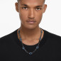 COLLANA TAGLIO OTTAGONALE BLU UOMO SWAROVSKI COLLANA TAGLIO OTTAGONALE BLU UOMO SWAROVSKI