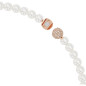 COLLANA NICE PIUMA BIANCA E PERLA SWAROVSKI COLLANA NICE PIUMA BIANCA E PERLA SWAROVSKI