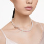 COLLANA NICE PIUMA BIANCA E PERLA SWAROVSKI COLLANA NICE PIUMA BIANCA E PERLA SWAROVSKI