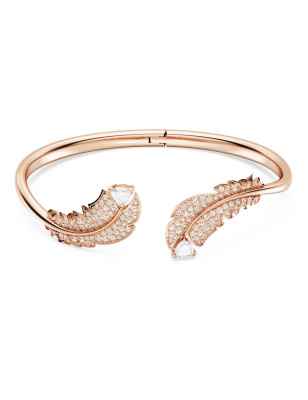 BRACCIALE RIGIDO PIUMA MIS.M DONNA SWAROVSKI 