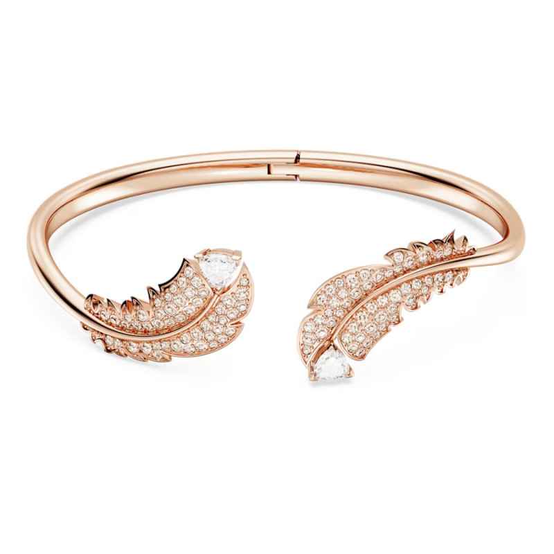 BRACCIALE RIGIDO PIUMA MIS.M DONNA SWAROVSKI BRACCIALE RIGIDO PIUMA MIS.M DONNA SWAROVSKI