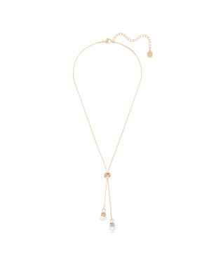 COLLANA ORIGINALLY A Y PERLE DONNA SWAROVSKI 