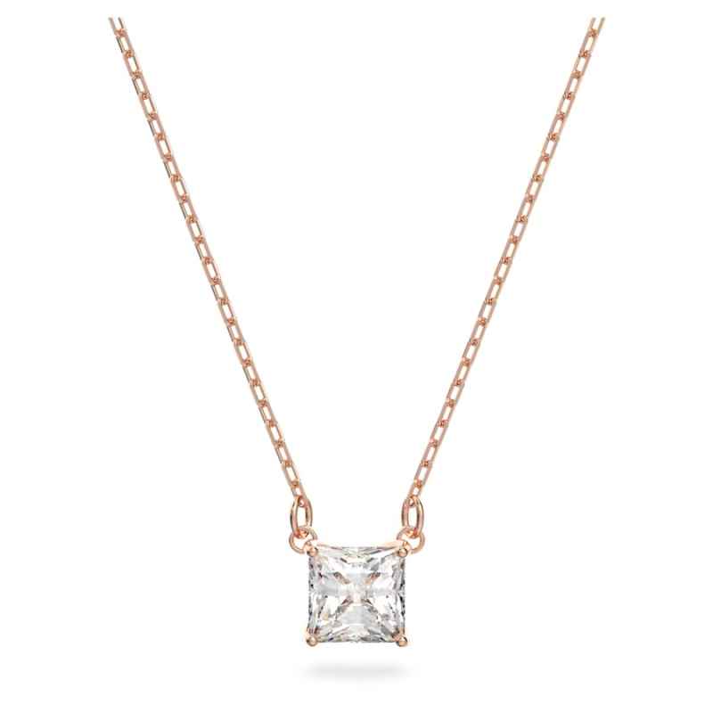 COLLANA ATTRACT TAGLIO SQUADRATO BIANCO DONNA SWAROVSKI COLLANA ATTRACT TAGLIO SQUADRATO BIANCO DONNA SWAROVSKI