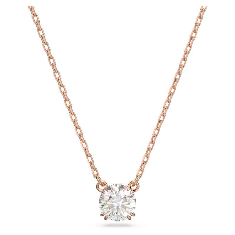 COLLANA PENDENTE PLACCATO ORO ROSA DONNA SWAROVSKI STILLA COLLANA PENDENTE PLACCATO ORO ROSA DONNA SWAROVSKI STILLA