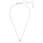 COLLANA PENDENTE PLACCATO ORO ROSA DONNA SWAROVSKI STILLA COLLANA PENDENTE PLACCATO ORO ROSA DONNA SWAROVSKI STILLA