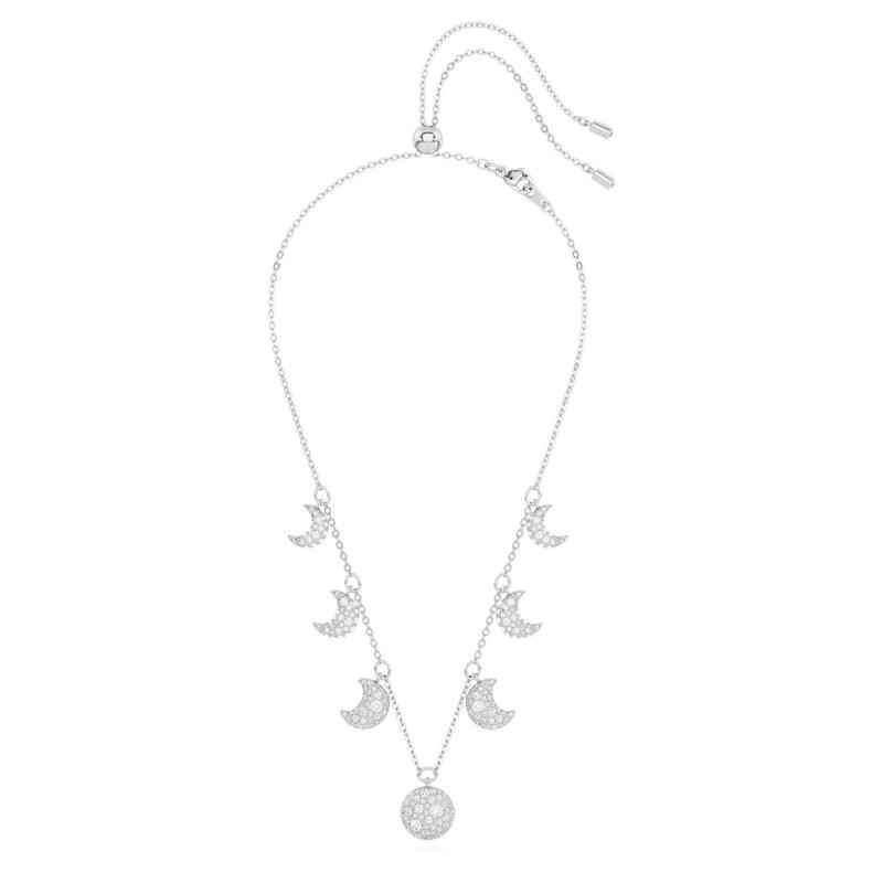 COLLANA GIROCOLLO LUNA BIANCO DONNA SWAROVSKI COLLANA GIROCOLLO LUNA BIANCO DONNA SWAROVSKI