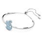 BRACCIALE RIGIDO CIGNO BLU DONNA SWAROVSKI BRACCIALE RIGIDO CIGNO BLU DONNA SWAROVSKI