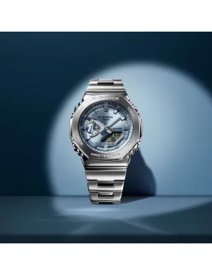 OROLOGIO ANALOGICO DIGITALE AZZURRO CIELO UOMO CASIO G-SHOCK