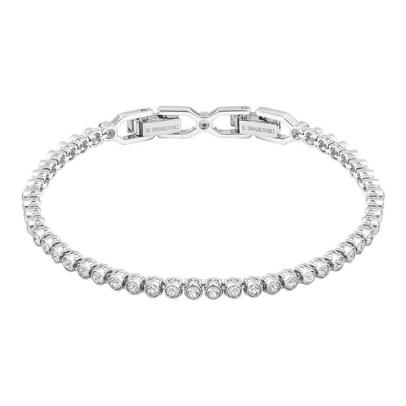BRACCIALE EMILY TAGLIO TONDO BIANCO DONNA SWAROVSKI BRACCIALE EMILY TAGLIO TONDO BIANCO DONNA SWAROVSKI
