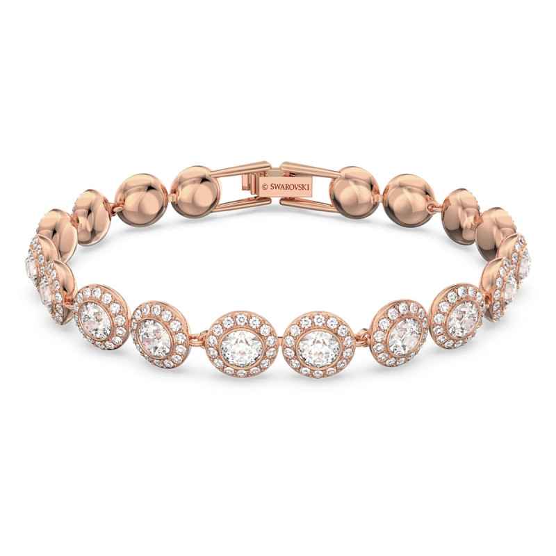 BRACCIALE ANGELIC ORO ROSA DONNA SWAROVSKI BRACCIALE ANGELIC ORO ROSA DONNA SWAROVSKI
