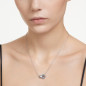COLLANA PENDENTE DEXTERA ANELLO CONCATENATO BLU DONNA SWAROVSKI COLLANA PENDENTE DEXTERA ANELLO CONCATENATO BLU DONNA SWAROVSKI
