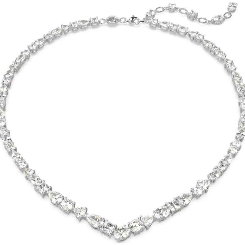 COLLANA BIANCA TAGLIO MISTO DONNA SWAROVSKI MESMERA COLLANA BIANCA TAGLIO MISTO DONNA SWAROVSKI MESMERA