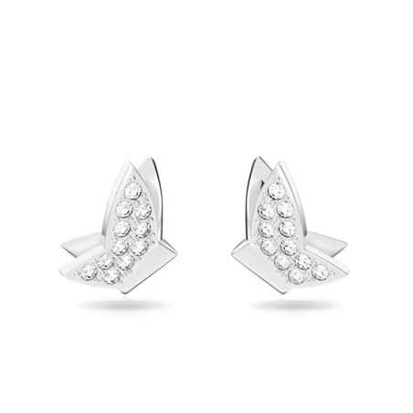 ORECCHINI FARFALLE RODIO DONNA SWAROVSKI LILIA
