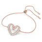 BRACCIALE CUORE ROSE DONNA SWAROVSKI UNA BRACCIALE CUORE ROSE DONNA SWAROVSKI UNA