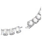 COLLANA BIANCA DONNA SWAROVSKI MILLENIA COLLANA BIANCA DONNA SWAROVSKI MILLENIA