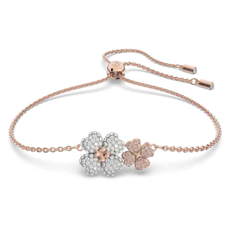 BRACCIALE LATISKA FIORE MULTICOLORE SWAROVSKI BRACCIALE LATISKA FIORE MULTICOLORE SWAROVSKI