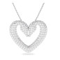 COLLANA PENDENTE CUORE GRANDE SWAROVSKI UNA COLLANA PENDENTE CUORE GRANDE SWAROVSKI UNA