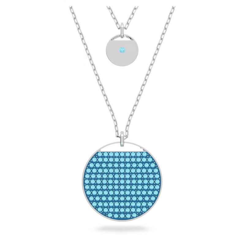 COLLANA PENDENTE BLU DONNA SWAROVSKI GINGER COLLANA PENDENTE BLU DONNA SWAROVSKI GINGER