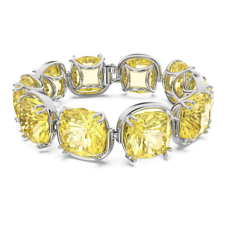 BRACCIALE HARMONIA CUSHION GIALLO DONNA SWAROVSKI BRACCIALE HARMONIA CUSHION GIALLO DONNA SWAROVSKI