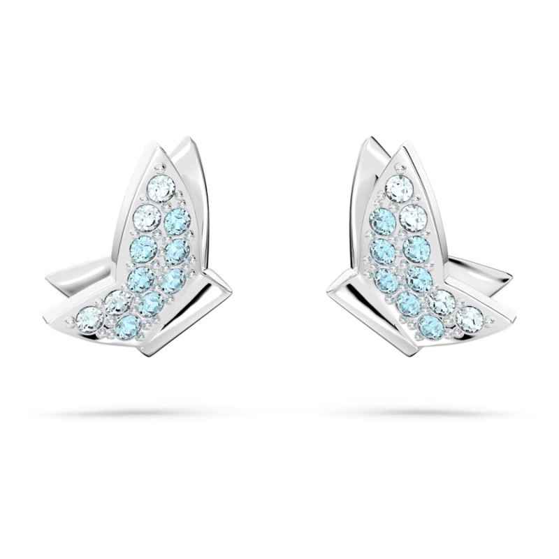 ORECCHINI FARFALLA BLU DONNA SWAROVSKI LILIA ORECCHINI FARFALLA BLU DONNA SWAROVSKI LILIA