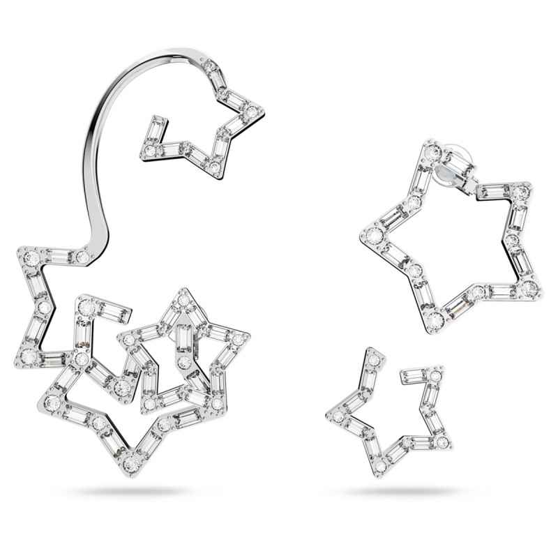 ORECCHINI SET 3 EAR CUFF STELLA DONNA SWAROVSKI ORECCHINI SET 3 EAR CUFF STELLA DONNA SWAROVSKI