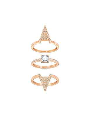 ANELLO FUNK ROSE GOLD M50 SET 3 DONNA SWAROVSKI 