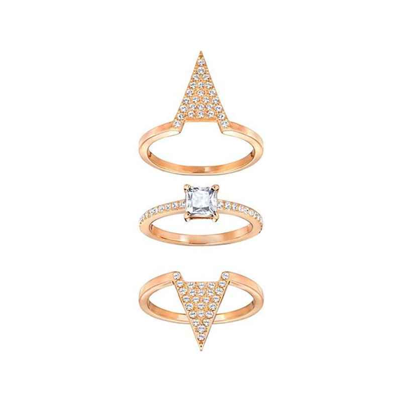 ANELLO FUNK ROSE GOLD M50 SET 3 DONNA SWAROVSKI 