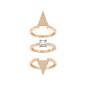 ANELLO FUNK ROSE GOLD M50 SET 3 DONNA SWAROVSKI 