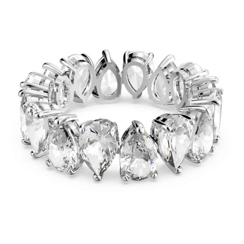 ANELLO VITTORE BIANCO TAGLIO DROP DONNA SWAROVSKI ANELLO VITTORE BIANCO TAGLIO DROP DONNA SWAROVSKI