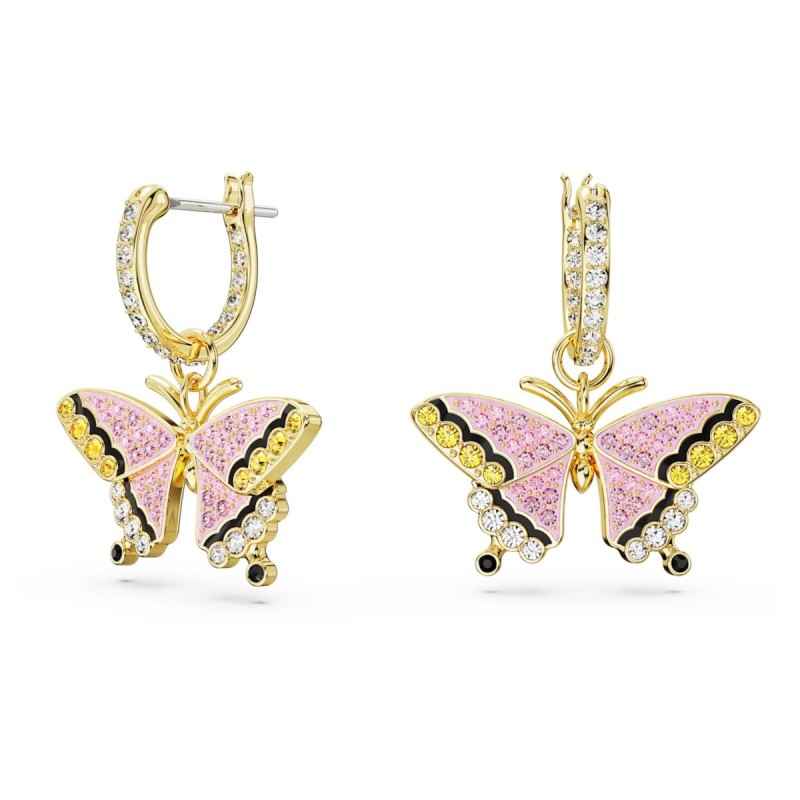 ORECCHINI PENDENTI FARFALLA MULTICOLORE DONNA SWAROVSKI ORECCHINI PENDENTI FARFALLA MULTICOLORE DONNA SWAROVSKI
