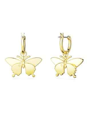 ORECCHINI PENDENTI FARFALLA MULTICOLORE DONNA SWAROVSKI  5670055 SWAROVSKI